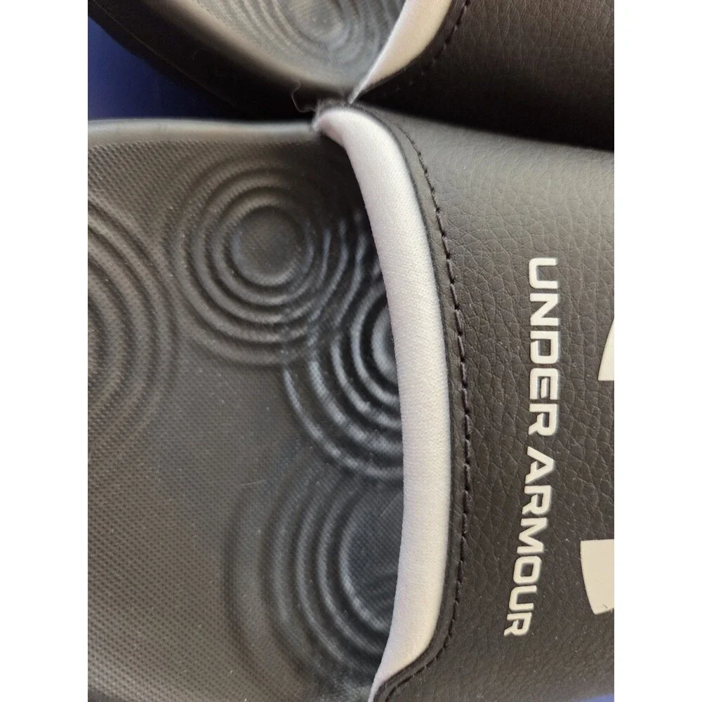Under Armour Men's UA Ignite Select Slides - Black / White - Size 10 NEW‎ wo Tag